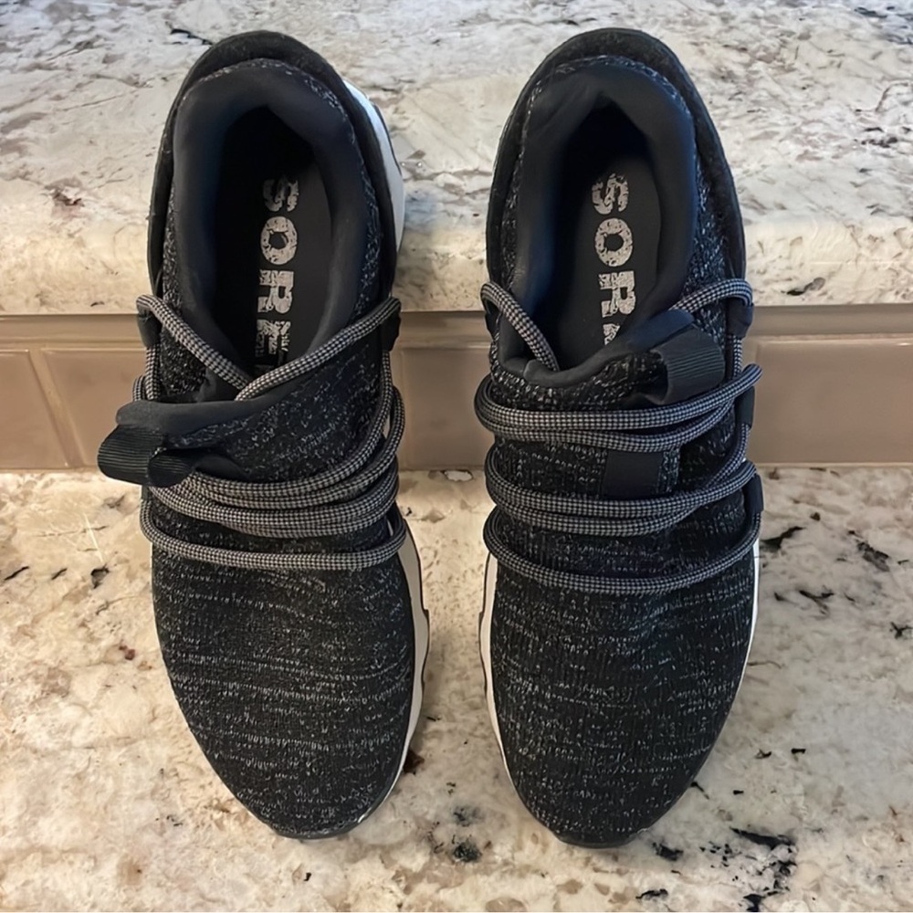 Sorel Black and Gray Athletic Shoes - Picture 4 of 7